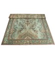 5.2 X 9 Ft.. 159x274 cm This is Hand Knotted Turkish Rug , Two Colors Rug