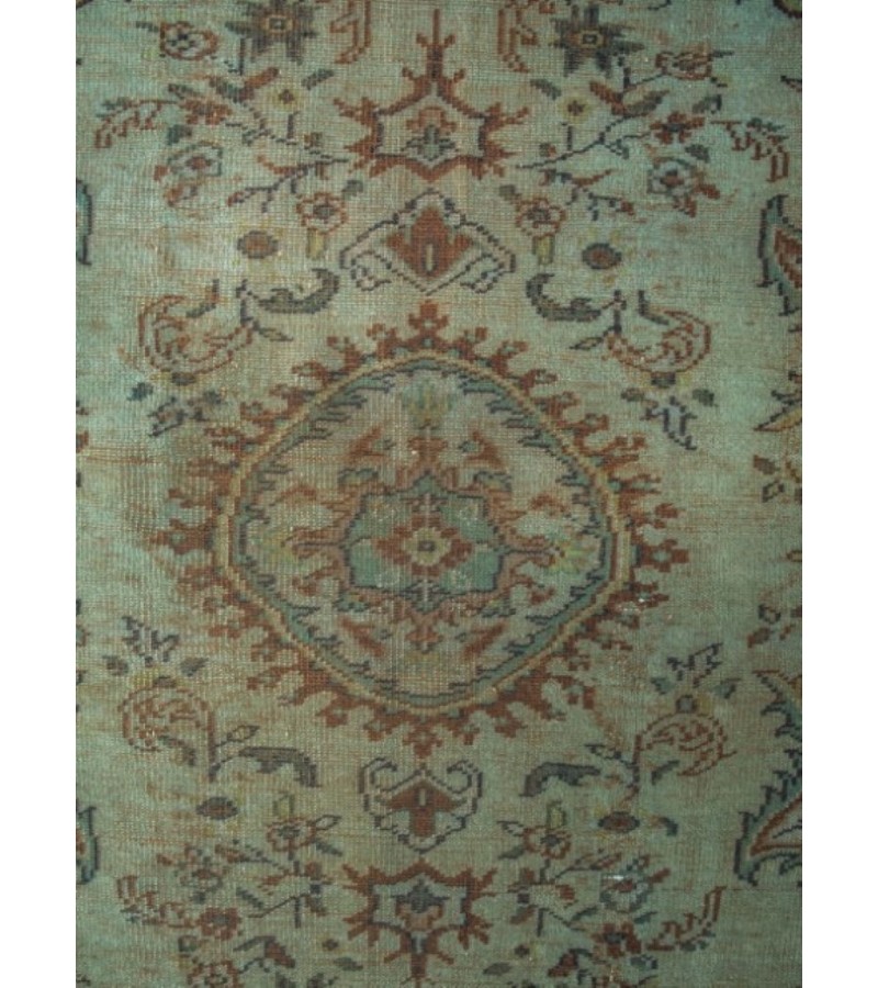 5.2 X 9 Ft.. 159x274 cm This is Hand Knotted Turkish Rug , Two Colors Rug