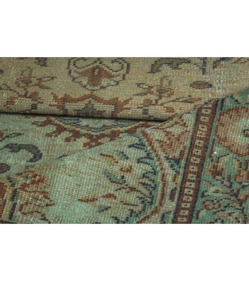 5.2 X 9 Ft.. 159x274 cm This is Hand Knotted Turkish Rug , Two Colors Rug