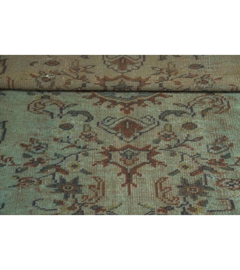 5.2 X 9 Ft.. 159x274 cm This is Hand Knotted Turkish Rug , Two Colors Rug