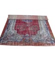 5.7 X 8.5 Ft.. 176x260 cm Turkish Rug , Vintage Hand Knotted Rug , Decoration Two Colors Rug 