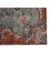 5.8 X 9.9 Ft.. 175x299 cm Turkish Living Room Rug , Two Colors Rug , Vintage Hand Knotted Rug 