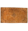 4.7 X 8.4 Ft.. 141x255 cm Orange Kitchen Rug , Decoration Dizayn Rug , Vintage Carpets