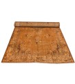 4.7 X 8.4 Ft.. 141x255 cm Orange Kitchen Rug , Decoration Dizayn Rug , Vintage Carpets