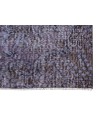 156 X 295 cm Blue Rug , Muted pattern Rug , Turkish Rug , Overdyed Rug , Faded Rug  , Living Room Rug