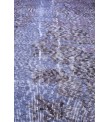 156 X 295 cm Blue Rug , Muted pattern Rug , Turkish Rug , Overdyed Rug , Faded Rug  , Living Room Rug