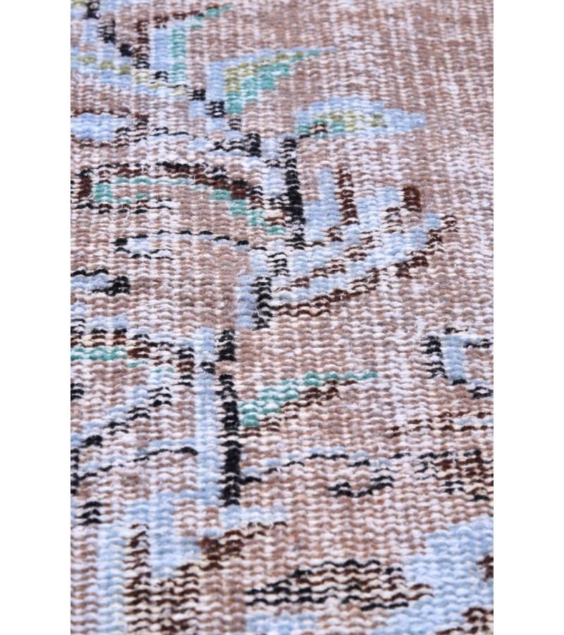 5 X 9 Ft.  Brown Color Turkish Rug , Hand Knotten Wool Rug , Bedroom Rug , Anatolian Oushal Rug , perfect in very good condtion Rug