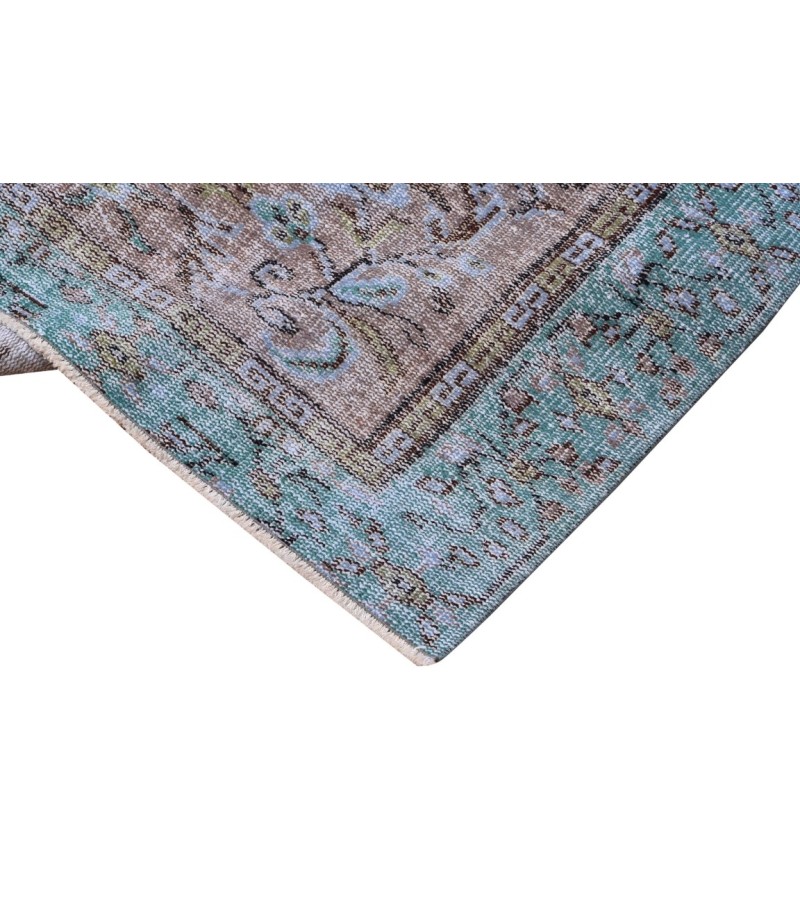 5 X 9 Ft.  Brown Color Turkish Rug , Hand Knotten Wool Rug , Bedroom Rug , Anatolian Oushal Rug , perfect in very good condtion Rug