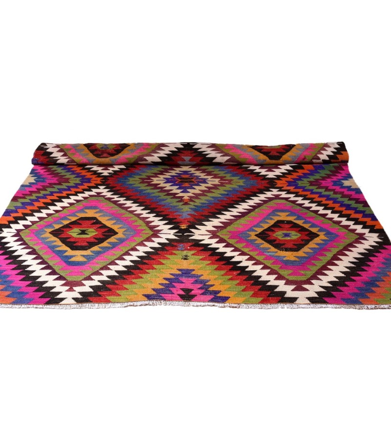 6 X 9 Feet. Turkish Anatolian Carpet , Patterned , Antique Carpet , Hand Woven Carpet , Old Middle  Village Carpet , Unrepaired Excellent Condition