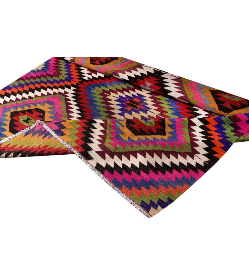 6 X 9 Feet. Turkish Anatolian Carpet , Patterned , Antique Carpet , Hand Woven Carpet , Old Middle  Village Carpet , Unrepaired Excellent Condition