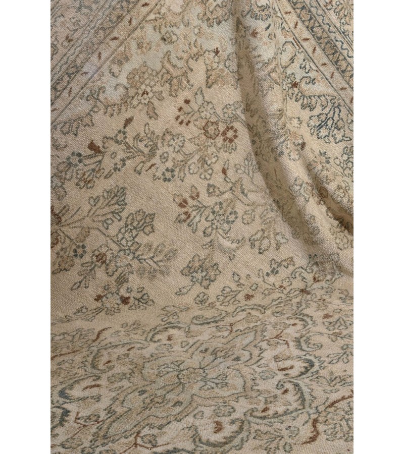 9 X 12 Feet . Perfect Madallion in Natural Colors Rug , Turkish Hand Knotted Persian Rug , Living Room Antique Rug , No Repeair Perfect Condition