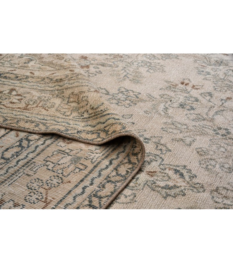 9 X 12 Feet . Perfect Madallion in Natural Colors Rug , Turkish Hand Knotted Persian Rug , Living Room Antique Rug , No Repeair Perfect Condition