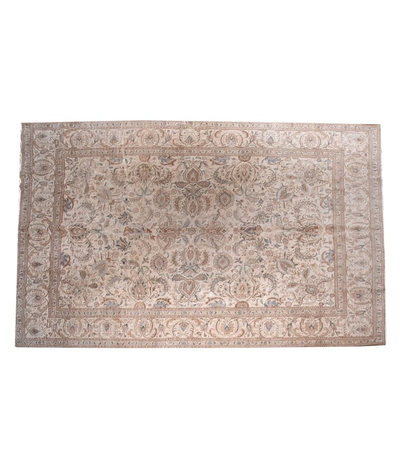 10 X 12 Feet . Original High Quality Pastel Rug, Azeri Beige Area Rug, Living Room Luxury Rug , No Repeair Perfect Condition