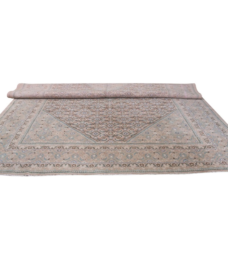 10 X 13 Feet. Perfect Madallion in Natural Colors Rug , Persian  Hand Knotted  Rug , Living Room Antique Rug , No Repeair Perfect Condition