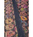 7 X 10 Feet . All over Flower Pattern Rug ,  Hand Knotted Living Room Rug ,  Pattern Oushak Rug , No Repeair PErfect Condition 