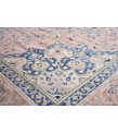10 X 13 Feet . All over Flower Pattern Rug ,  Hand Knotted Living Room Rug , Border Pattern Oushak Rug , No Repeair PErfect Condition 