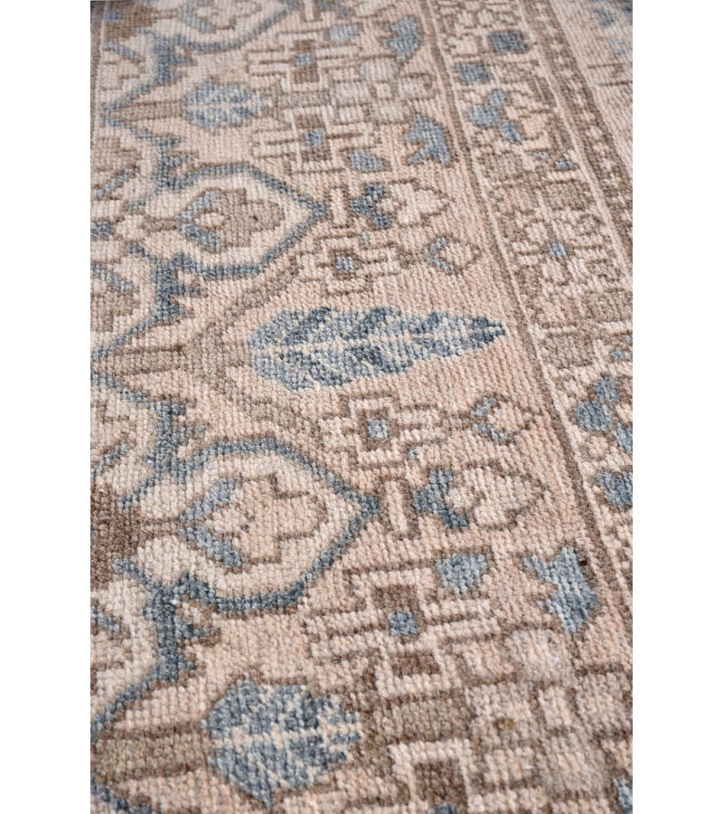 10 X 13 Feet . All over Flower Pattern Rug , Hand Knotted Living Room Rug , Border Pattern Oushak Rug , No Repeair PErfect Condition 