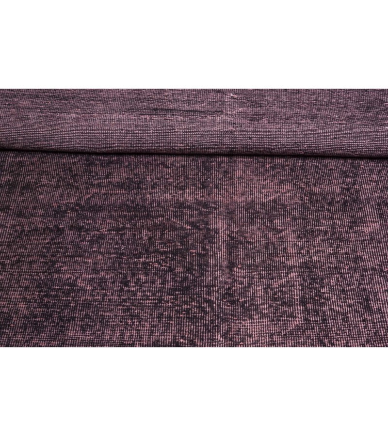 5 X 9 Feet. DArk Brown  Color Simple Pattern Rug , Turkish Hand Knotted Area Rug , Living Room Antique Rug , Anatolian Oushak Rug , Persian Rug