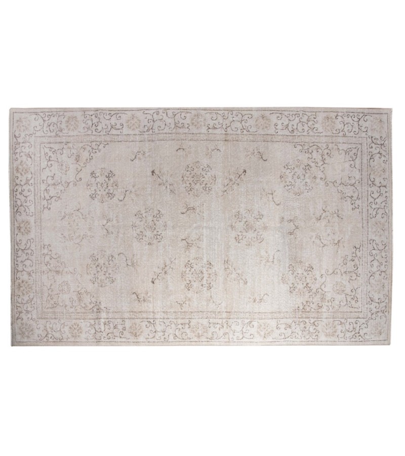 5 X 9 Feet.  All ower Flowers Pattern Rug , Turkish Hand Knotted Area Rug , Living Room Antique Rug , Anatolian Oushak Rug , Persian Rug