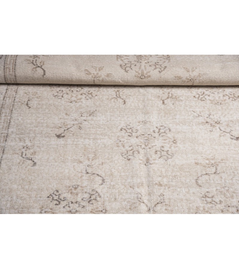 5 X 9 Feet.  All ower Flowers Pattern Rug , Turkish Hand Knotted Area Rug , Living Room Antique Rug , Anatolian Oushak Rug , Persian Rug