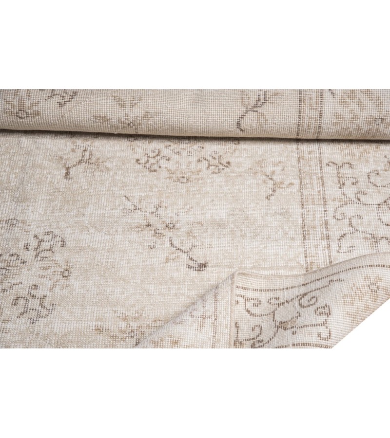 5 X 9 Feet.  All ower Flowers Pattern Rug , Turkish Hand Knotted Area Rug , Living Room Antique Rug , Anatolian Oushak Rug , Persian Rug