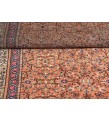 6 X 9 Feet . All over Flower Pattern , Brown in Rainbown Colors Rug , Turkish Hand Knotted Living Room Rug, No Repeair PErfect Condition