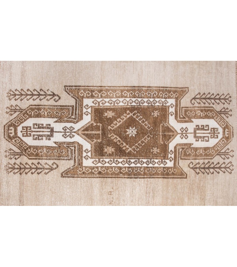 6 X 9 Feet . Turkish Hand Knotted Rug , Anatolian Antique Rug , Natural Colors Beatiful Pattern Rug , No Repeair Perfect Condition Rug