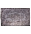 6 X 9 Feet . Flowers PAttern , PErfect Madallion Rug , Gray Color Antique Rug , Turkish Hand KNotted Rug , No Repeair PErfect Condition