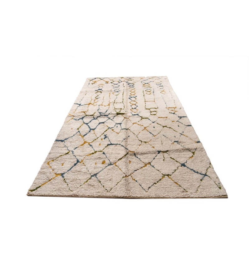 6x9 Feet. Modern Carpet, Turkish Shaggy Tulu rug ,handmade shaggy rug , Oversize Beige Colors high Pile Designer rug