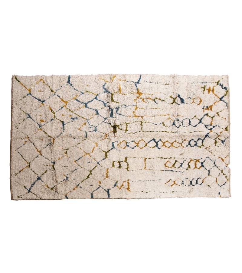 6x9 Feet. Modern Carpet, Turkish Shaggy Tulu rug ,handmade shaggy rug , Oversize Beige Colors high Pile Designer rug