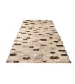 6x9 Feet. Modern Carpet, Turkish Shaggy Tulu rug ,handmade shaggy rug , Oversize Beige in Brown  Colors high Pile Designer rug