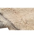 7X10 Feet . Modern Carpet, Turkish Shaggy Tulu rug ,handmade shaggy rug , Oversize Beige in Beige  details Colors high Pile Designer rug