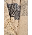 7X10 Feet . Modern Carpet, Turkish Shaggy Tulu rug ,handmade shaggy rug , Oversize Beige in Beige  details Colors high Pile Designer rug