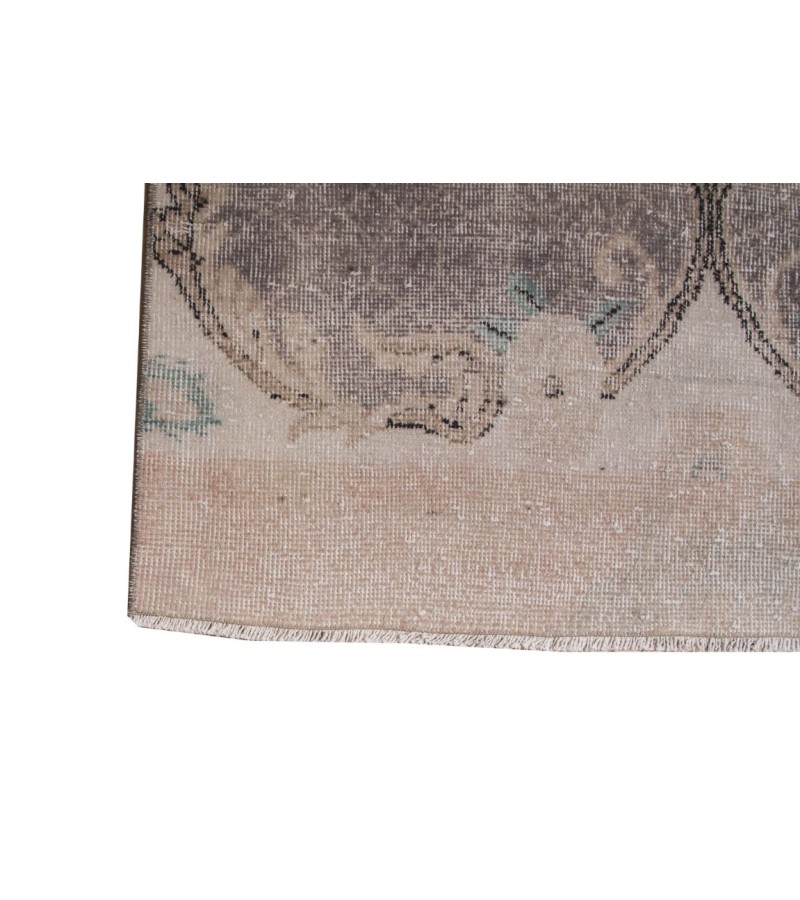 3X11 Feet . Turkish Anatolian Hand knotted Runner Rug , Faded Rug , Large Size Antiqe  PAttern Runner Rug , No Repeair Perfect Condtion , Runner Rug