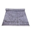 3X9 Feet . Gray Color Vintage Runner Rug , Turkish Anatolian Hand Knotted Rug , No Repair Perfect Condition , Runner Rug
