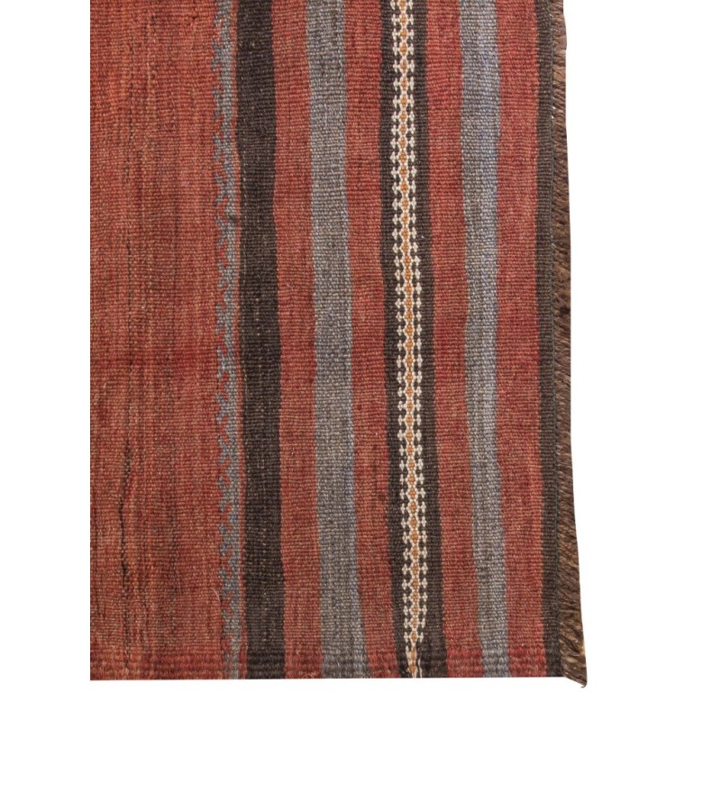 3X12 Feet. Turkish Anatolian Kelims Runner Rug , Antique Pastel Color Runner Rug , Large Size Runner Rug , No Repeair Perfect Condition