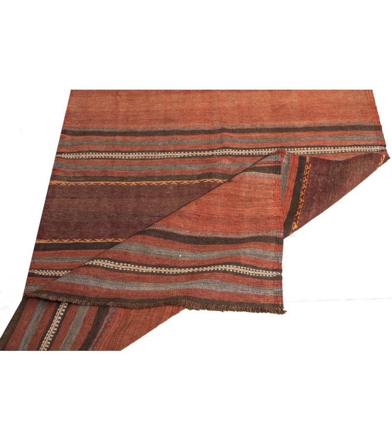 3X12 Feet. Turkish Anatolian Kelims Runner Rug , Antique Pastel Color Runner Rug , Large Size Runner Rug , No Repeair Perfect Condition