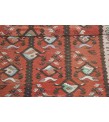 3 X 9 Feet . Turkish Hand Knotted Wool Runner Rug , Anatolian  Hand PAttern Antique Rug , No Repeair PErfect Condition , Anatolian Rug
