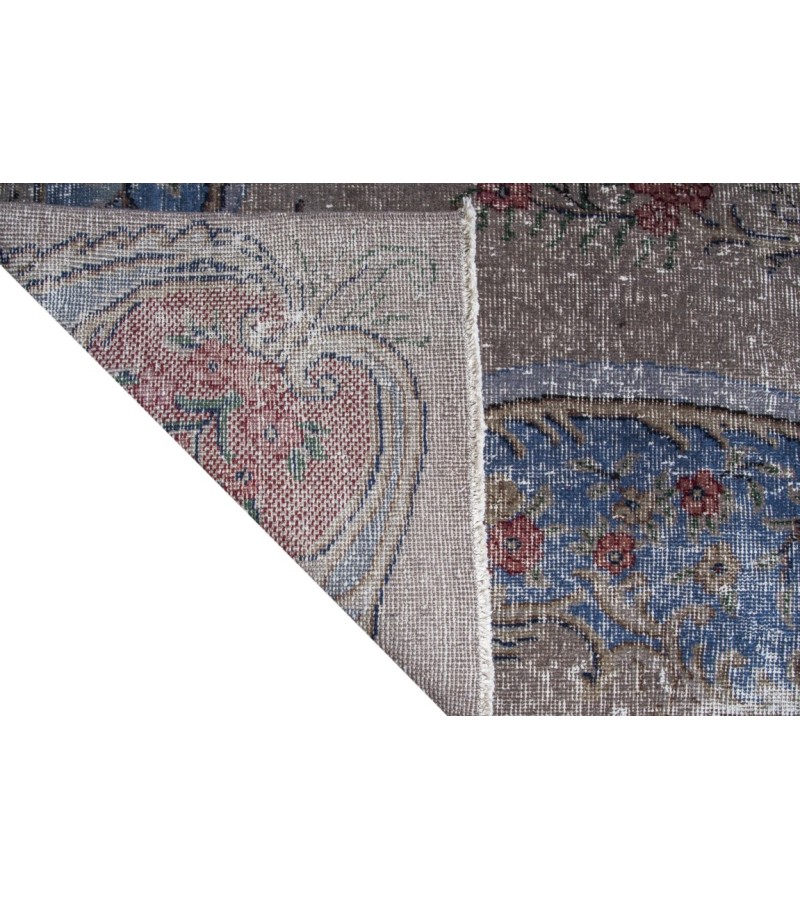 7X10 Feet. Turkish Antique Vintage Rug , Persian PAttern Rug , Hand Knotted Area Rug , Overdyed Muted Rug , No Repeair Perfect Condition Rug