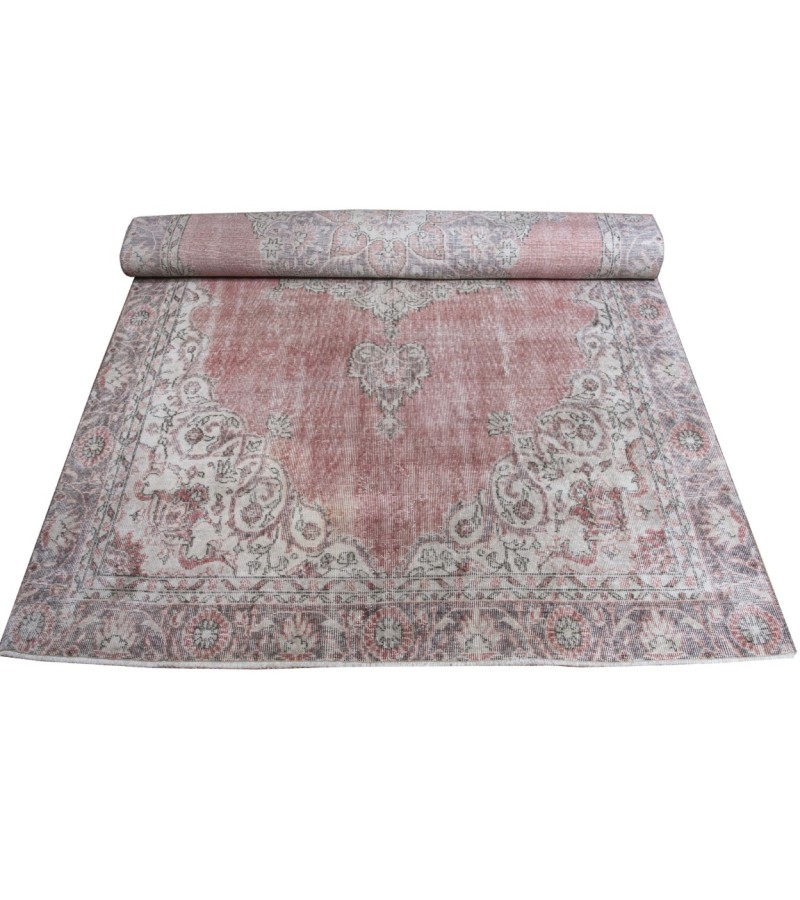 7X10 Feet . Perfect Madallion PAttern Rug , Hand Knotted Rug , Anatolian Rug , No Repair PErfect Condition , Sugar Color Rug , Antique Rug