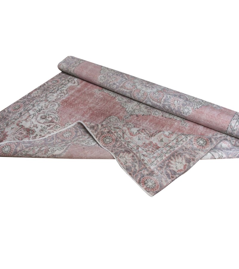 7X10 Feet . Perfect Madallion PAttern Rug , Hand Knotted Rug , Anatolian Rug , No Repair PErfect Condition , Sugar Color Rug , Antique Rug