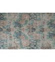 6 X 10 Feet .  Turkish Hand Knotted Antique Rug , Pastel Color Rug , No Repeair Perfect Condition Rug ,  Mid-Country  Oushak Overdyed Rug
