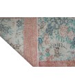 6 X 10 Feet .  Turkish Hand Knotted Antique Rug , Pastel Color Rug , No Repeair Perfect Condition Rug ,  Mid-Country  Oushak Overdyed Rug