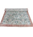 6 X 10 Feet .  Turkish Hand Knotted Antique Rug , Pastel Color Rug , No Repeair Perfect Condition Rug ,  Mid-Country  Oushak Overdyed Rug