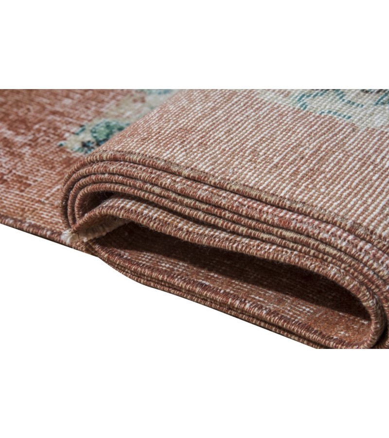 6 X 10 Feet .  Turkish Hand Knotted Antique Rug , Pastel Color Rug , No Repeair Perfect Condition Rug ,  Mid-Country  Oushak Overdyed Rug