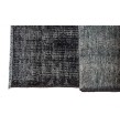 6x9 Black Color Rug , Hand KNotted Turkish Rug , Living Room Antique Rug , Anatolian Rug , No Repeair Perfect Condition 