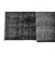 6x9 Black Color Rug , Hand KNotted Turkish Rug , Living Room Antique Rug , Anatolian Rug , No Repeair Perfect Condition