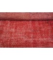 5X8 Feet . Turkish Hand Knotted Area Rug , Overdye Luxury Rug , Red Color Rug , No Repair Perfect Condition Rug