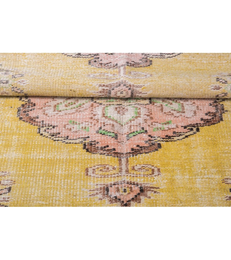 5X7 Feet  Perfect Multi Color Rug , Turkish Hand Knotted Kitchen Rug , Turkish Vintage Rug  , No Repeair PErfect Condtion