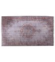 5X8 Feet . Gray Color Vintage Rug , Muted Color Rug ,  Turkish Area Rug , Hand KNotted Overdyed Carpet , No Repeair Perfect Condition